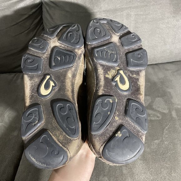 Olukai Moloa Loafer Men's Comfort Slip On Shoes Size 9 Brown Leather - Picture 9 of 11